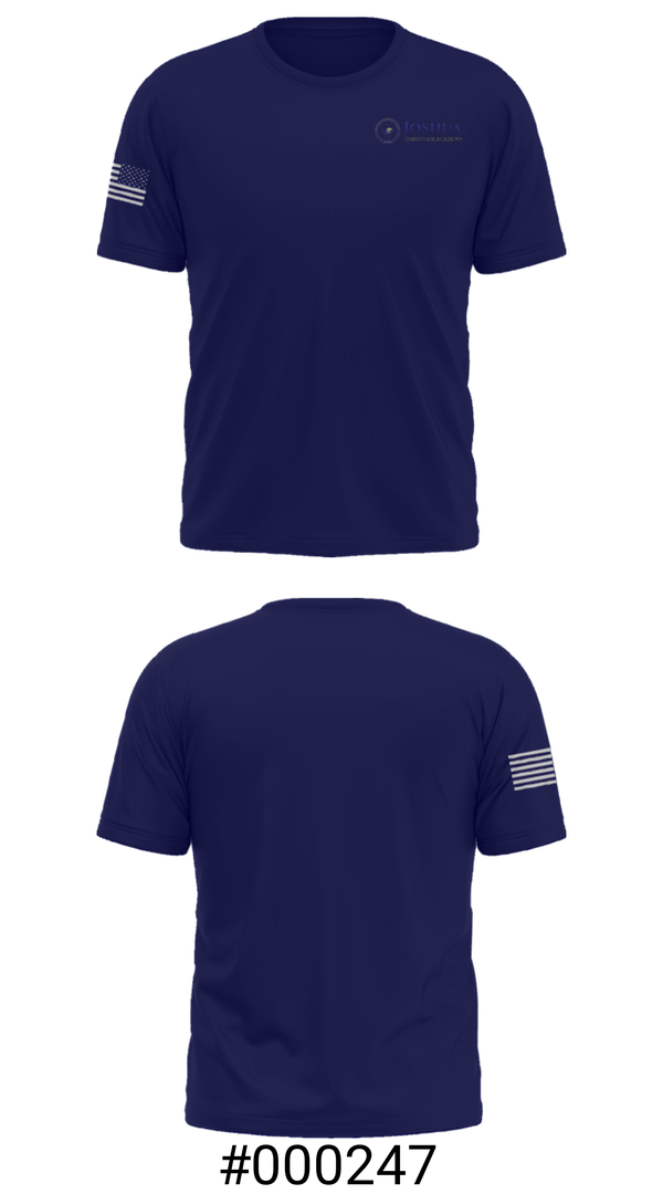 Short Sleeve Performance Shirt, Joshua Christian Academy, Track & Field, Teamtime, Team time, sublimation, custom sports apparel, team uniforms, spirit wear, spiritwear, sports uniforms, custom shirts, team store, custom team store, fundraiser sports, apparel fundraiser
