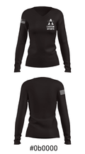 Agate 1613283 Women's Long Sleeve V-neck Shirt - 20