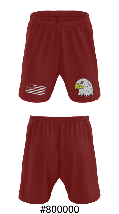 Ellicottville Central Middle School Basketball 75546804 Athletic Shorts With Pockets - 15