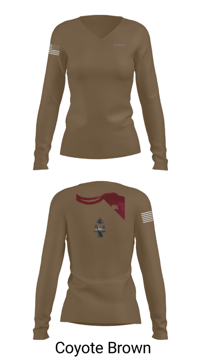 Apaches 52214957 Women's Long Sleeve V-neck Shirt - 15