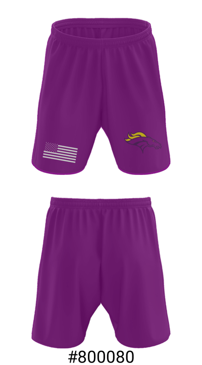 Plum Senior High School Wrestling 46985066 Athletic Shorts With Pockets - 15