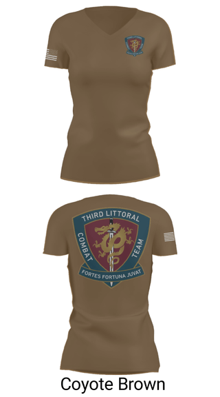 Women's Short Sleeve Vneck Shirt, , Marines, Teamtime, Team time, sublimation, custom sports apparel, team uniforms, spirit wear, spiritwear, sports uniforms, custom shirts, team store, custom team store, fundraiser sports, apparel fundraiser