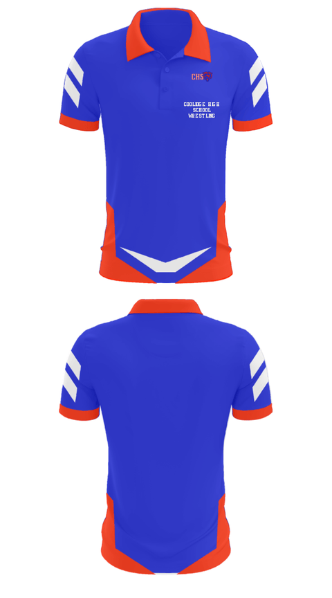Short Sleeve Performance Polo, Coolidge High School Wrestling, Wrestling, Teamtime, Team time, sublimation, custom sports apparel, team uniforms, spirit wear, spiritwear, sports uniforms, custom shirts, team store, custom team store, fundraiser sports, apparel fundraiser