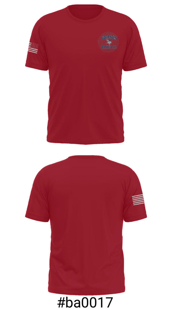 Short Sleeve Performance Shirt, Voorhees Basketball Association, Women's Basketball, Teamtime, Team time, sublimation, custom sports apparel, team uniforms, spirit wear, spiritwear, sports uniforms, custom shirts, team store, custom team store, fundraiser sports, apparel fundraiser