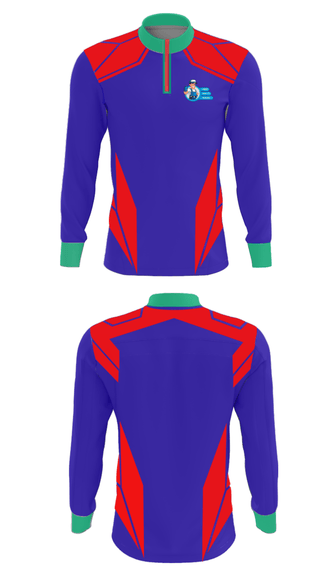 Quarter Zip Jacket, Castillo's painting, , Teamtime, Team time, sublimation, custom sports apparel, team uniforms, spirit wear, spiritwear, sports uniforms, custom shirts, team store, custom team store, fundraiser sports, apparel fundraiser
