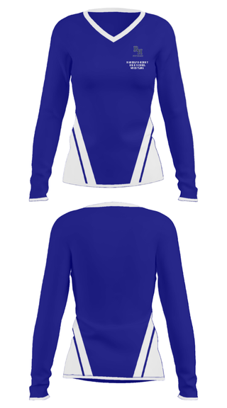 Women's Long Sleeve Vneck Shirt, Randolph-Henry High School Wrestling, Wrestling, Teamtime, Team time, sublimation, custom sports apparel, team uniforms, spirit wear, spiritwear, sports uniforms, custom shirts, team store, custom team store, fundraiser sports, apparel fundraiser