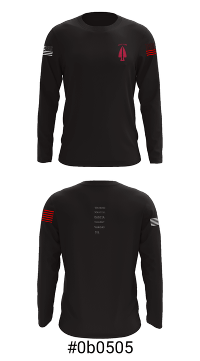 1st SFOD-D 3487936 Long Sleeve Performance Shirt - 3