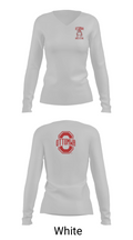 Ottumwa High School Wrestling 51404421 Women's Long Sleeve V-neck Shirt - 6