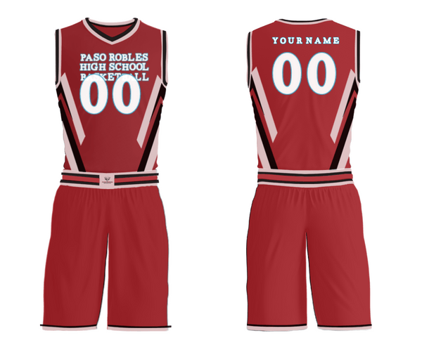 Womens Reversible Basketball Jersey, Paso Robles High School Basketball, Men's Basketball, Teamtime, Team time, sublimation, custom sports apparel, team uniforms, spirit wear, spiritwear, sports uniforms, custom shirts, team store, custom team store, fundraiser sports, apparel fundraiser