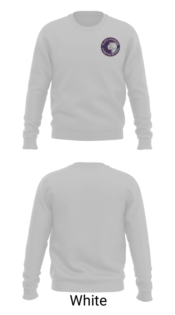 Crew Neck Sweatshirt, Plato Academy Seminole, Spirit Store, Teamtime, Team time, sublimation, custom sports apparel, team uniforms, spirit wear, spiritwear, sports uniforms, custom shirts, team store, custom team store, fundraiser sports, apparel fundraiser