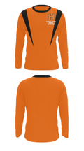 Hardin Middle School Wrestling 1403855 Long Sleeve Performance Shirt - 32