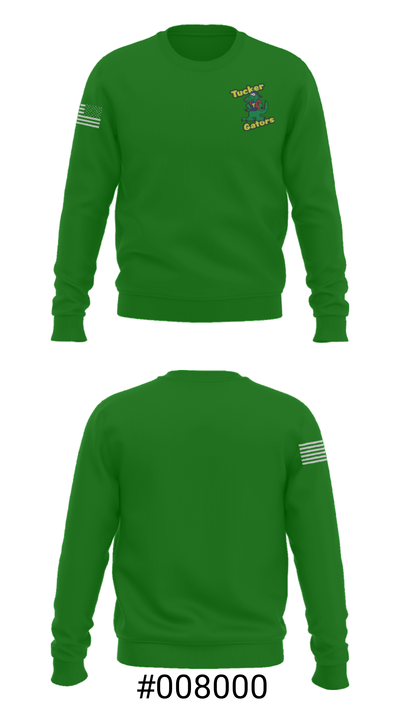 Tucker Memorial Elementary School 45157822 Crew Neck Sweatshirt - 16