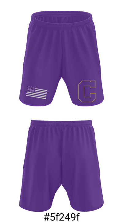 Concord High School Wrestling 68953668 Athletic Shorts With Pockets - 15