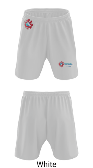 Athletic Shorts With Pockets, Elemental HVAC, , Teamtime, Team time, sublimation, custom sports apparel, team uniforms, spirit wear, spiritwear, sports uniforms, custom shirts, team store, custom team store, fundraiser sports, apparel fundraiser
