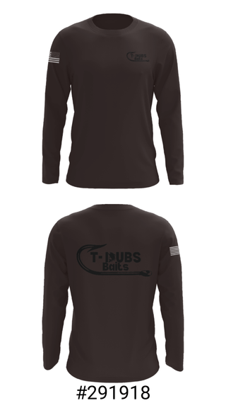 Long Sleeve Performance Shirt, TDubs Baits, , Teamtime, Team time, sublimation, custom sports apparel, team uniforms, spirit wear, spiritwear, sports uniforms, custom shirts, team store, custom team store, fundraiser sports, apparel fundraiser