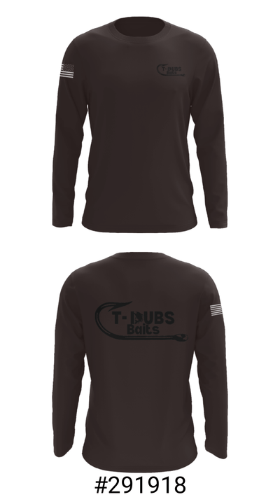TDubs Baits 96783321 Long Sleeve Performance Shirt - 18