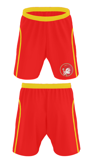 Athletic Shorts With Pockets, Monroe Central High School Bowling, Bowling, Teamtime, Team time, sublimation, custom sports apparel, team uniforms, spirit wear, spiritwear, sports uniforms, custom shirts, team store, custom team store, fundraiser sports, apparel fundraiser