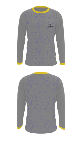 Long Sleeve Performance Shirt, A&M FLIGHTS, , Teamtime, Team time, sublimation, custom sports apparel, team uniforms, spirit wear, spiritwear, sports uniforms, custom shirts, team store, custom team store, fundraiser sports, apparel fundraiser