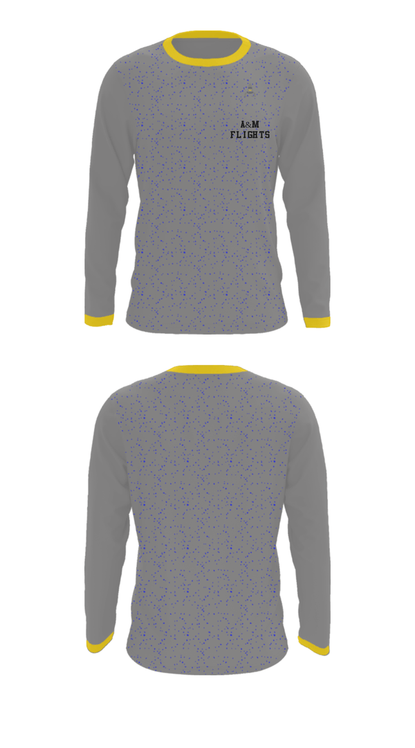 Long Sleeve Performance Shirt, A&M FLIGHTS, , Teamtime, Team time, sublimation, custom sports apparel, team uniforms, spirit wear, spiritwear, sports uniforms, custom shirts, team store, custom team store, fundraiser sports, apparel fundraiser