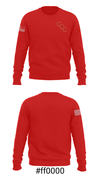 Crew Neck Sweatshirt, Clearwater Central Catholic High School Basketball, Women's Basketball, Teamtime, Team time, sublimation, custom sports apparel, team uniforms, spirit wear, spiritwear, sports uniforms, custom shirts, team store, custom team store, fundraiser sports, apparel fundraiser