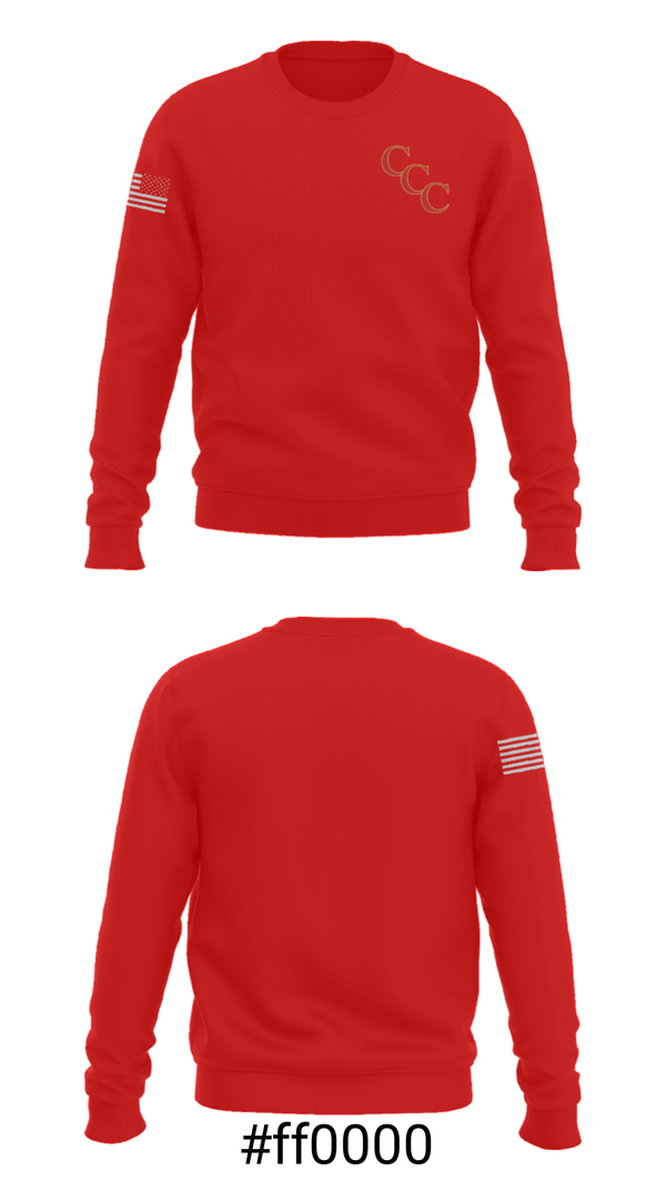 Crew Neck Sweatshirt, Clearwater Central Catholic High School Basketball, Women's Basketball, Teamtime, Team time, sublimation, custom sports apparel, team uniforms, spirit wear, spiritwear, sports uniforms, custom shirts, team store, custom team store, fundraiser sports, apparel fundraiser