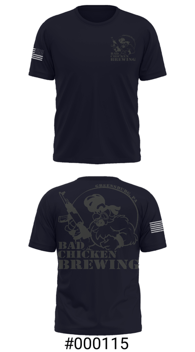 Bad Chicken Brewing 42843068 Short Sleeve Performance Shirt - 6