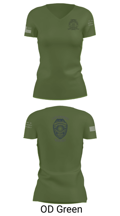2023-B BRC 27271641 Women's Short Sleeve V-neck Shirt - 28