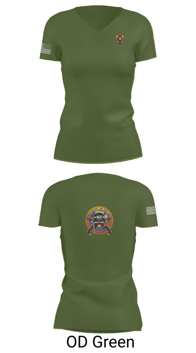 186 MPs 10405340 Women's Short Sleeve V-neck Shirt - 46