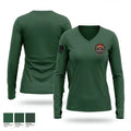 Timberline Fire Suppression 9408457 Women's Long Sleeve V-neck Shirt - 1