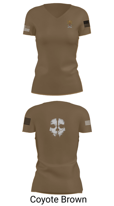 23 CABS 22910633 Women's Short Sleeve V-neck Shirt - 8