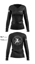 MCTID Women's Long Sleeve V-neck Shirt - 3