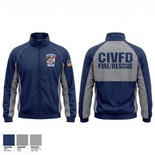 Windbreaker, Cobb Island Volunteer Fire Department and EMS, Fire Department, Teamtime, Team time, sublimation, custom sports apparel, team uniforms, spirit wear, spiritwear, sports uniforms, custom shirts, team store, custom team store, fundraiser sports, apparel fundraiser