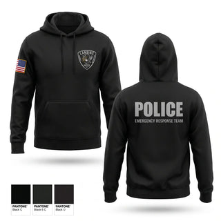 Hoodie, Lansing Emergency Response Team, Police, Teamtime, Team time, sublimation, custom sports apparel, team uniforms, spirit wear, spiritwear, sports uniforms, custom shirts, team store, custom team store, fundraiser sports, apparel fundraiser