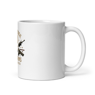Elite Edge Firearms and tactics 36770505 White Glossy Mug - Small