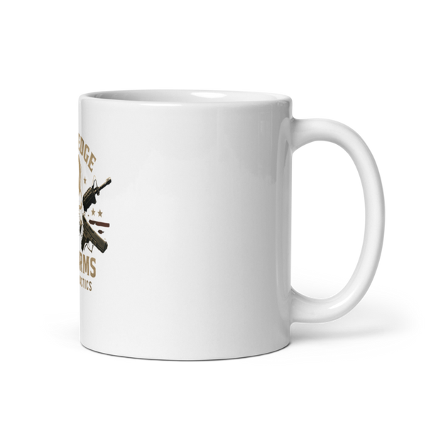 Elite Edge Firearms and tactics 36770505 White Glossy Mug - Small
