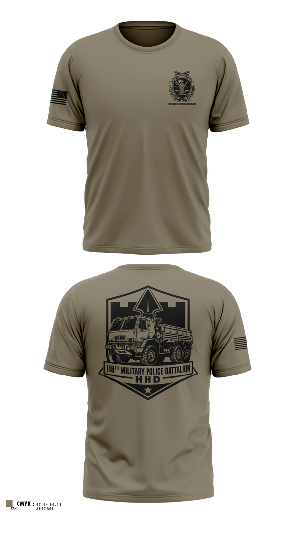 Short Sleeve Performance Shirt, 118th Military Police Battalion, National Guard, Teamtime, Team time, sublimation, custom sports apparel, team uniforms, spirit wear, spiritwear, sports uniforms, custom shirts, team store, custom team store, fundraiser sports, apparel fundraiser