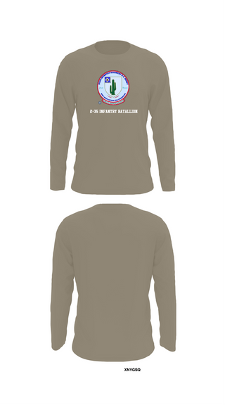Long Sleeve Performance Shirt, 2-35 Infantry Batallion, , Teamtime, Team time, sublimation, custom sports apparel, team uniforms, spirit wear, spiritwear, sports uniforms, custom shirts, team store, custom team store, fundraiser sports, apparel fundraiser