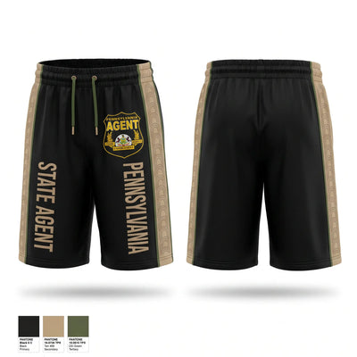 Pennsylvania state agent Athletic Shorts With Pockets - 1