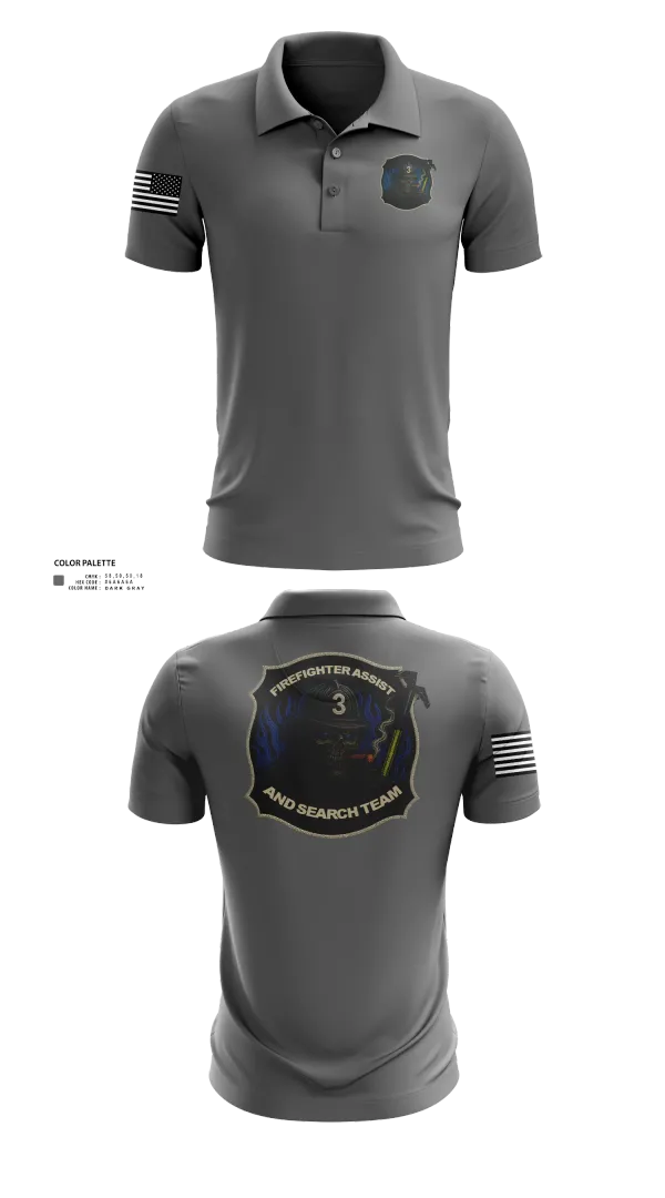 Short Sleeve Performance Polo, District 3 Fast, Fire Department, Teamtime, Team time, sublimation, custom sports apparel, team uniforms, spirit wear, spiritwear, sports uniforms, custom shirts, team store, custom team store, fundraiser sports, apparel fundraiser