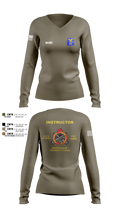 D CO 37279628 Women's Long Sleeve V-neck Shirt - 9