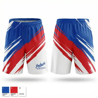 Jayhawks 7015755 Athletic Shorts With Pockets - 1