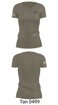 RS HOUSTON 85631959 Women's Short Sleeve V-neck Shirt - 68