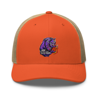 RBC Renegade Elite Rhinos Retro Trucker Hat | Yupoong 6606
