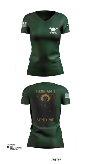 Womens Short Sleeve Vneck Shirt, Charlie Co., , Teamtime, Team time, sublimation, custom sports apparel, team uniforms, spirit wear, spiritwear, sports uniforms, custom shirts, team store, custom team store, fundraiser sports, apparel fundraiser