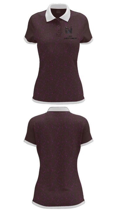 DHK Entertainment 58516776 Women's Short Sleeve Performance Polo  - 30