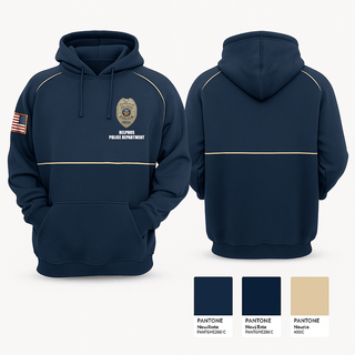 Hoodie, Delphos Police Department, Police, Teamtime, Team time, sublimation, custom sports apparel, team uniforms, spirit wear, spiritwear, sports uniforms, custom shirts, team store, custom team store, fundraiser sports, apparel fundraiser