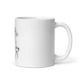B2 Patriots no C flag 81261854 White Glossy Mug - Small