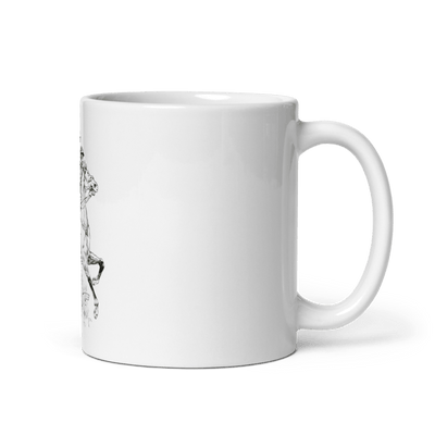 B2 Patriots no C flag 81261854 White Glossy Mug - Small