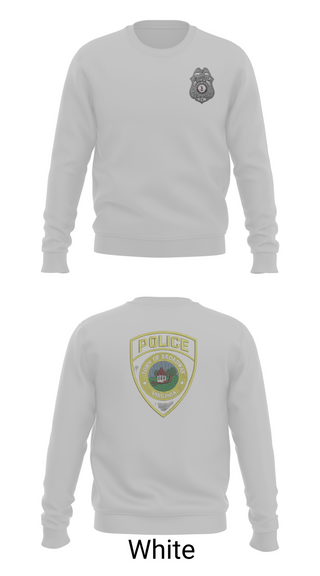 Crew Neck Sweatshirt, Broadway Police, Police, Teamtime, Team time, sublimation, custom sports apparel, team uniforms, spirit wear, spiritwear, sports uniforms, custom shirts, team store, custom team store, fundraiser sports, apparel fundraiser
