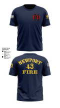 Newport Fire Department 13919052 Short Sleeve Performance Shirt - 5